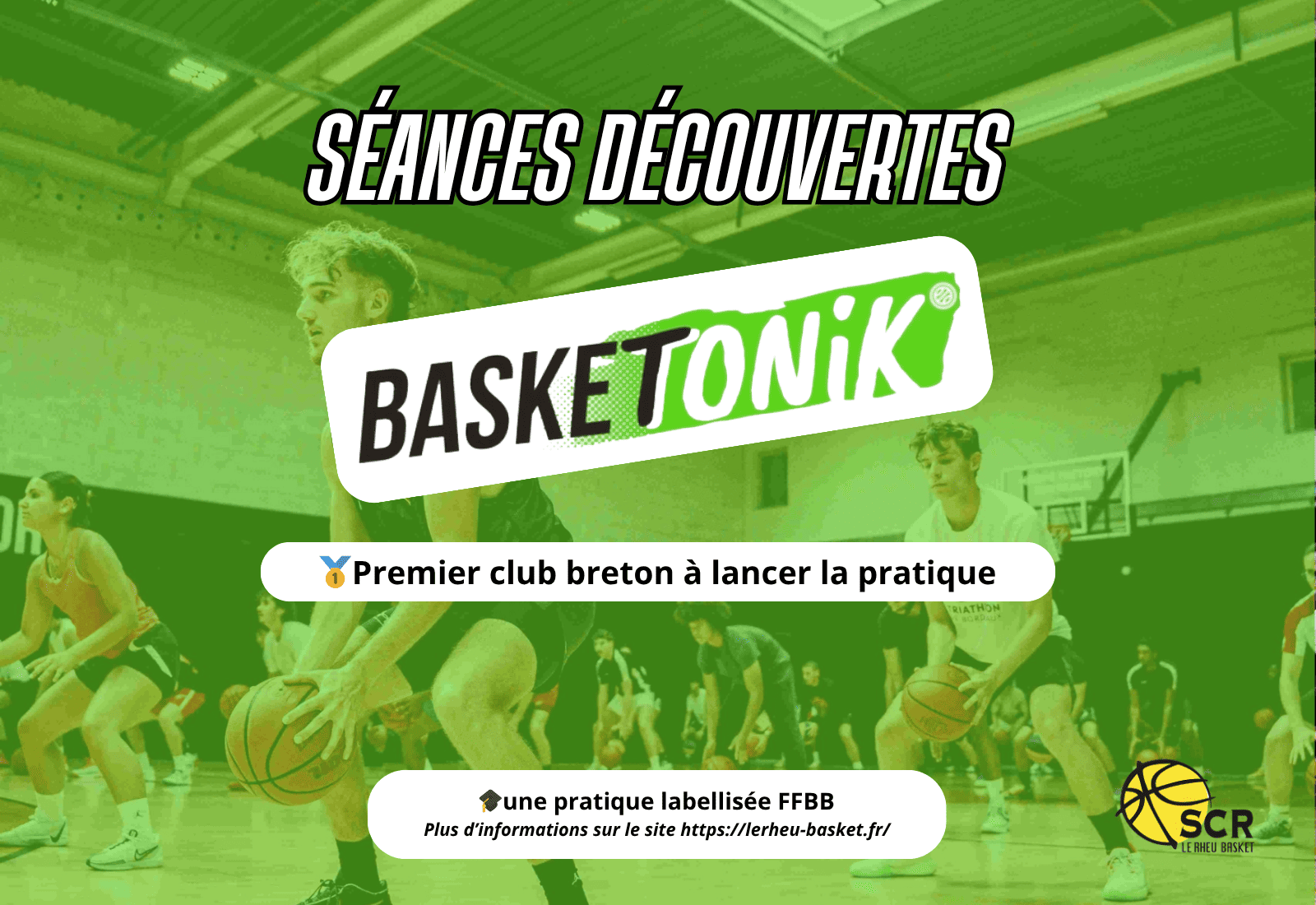 Le BaskeTonik arrive au club : une nouvelle façon de bouger en musique ! 🏀🎵